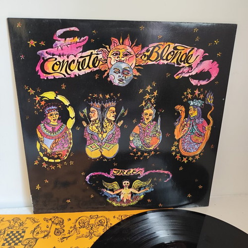 Concrete Blonde Free vinyl LP album 1989 near mint condition