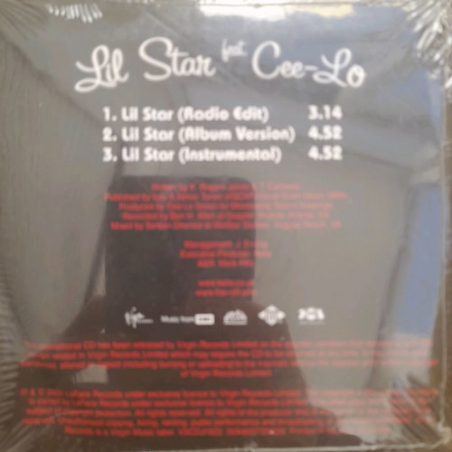 Kelis Lil Star CD Single promo