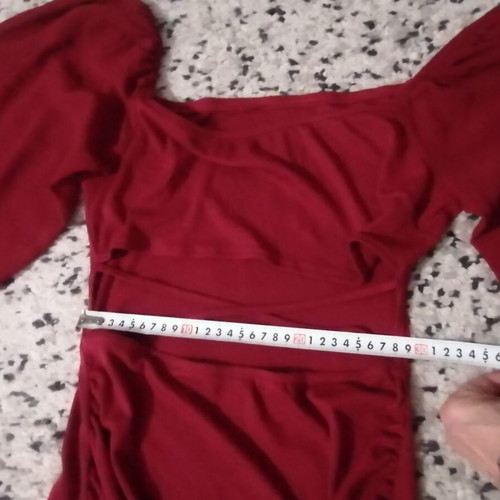Mini evening dress Shein burgundy size M like new