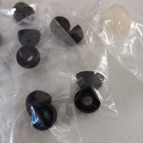 Silicone earbud tips for headphones, pack of 20, new