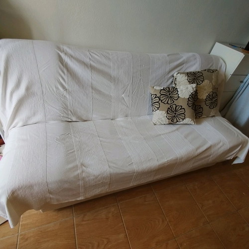 Marmaridis three-seater sofa used without armrests with alcantara fabric