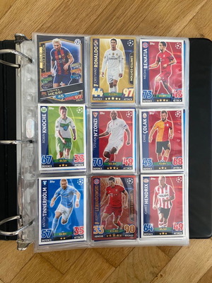 Football card collection with 63 cards new with binder