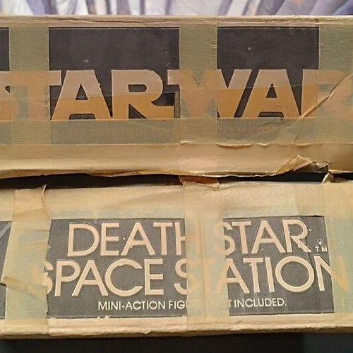 Kenner Star Wars Death Star Space Station used, box only