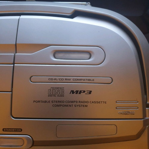 Silvercrest portable radio cassette player like new with MP3, USB, cassette