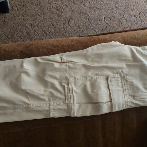 Cargo women's pants new from Zara beige size M