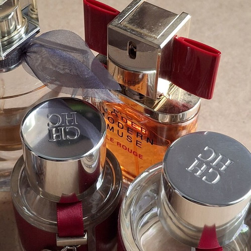 Perfume bottle set of 5, collectible
