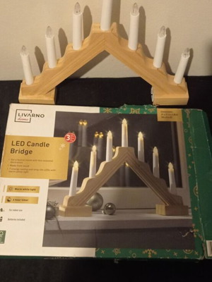 Livarno LED Candle Bridge like new, functional