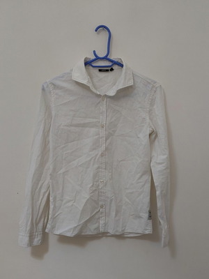 Mexx Fashion white boys' dress shirt used, size 12-13