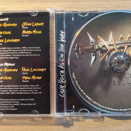 Dagger Deep Cuts '89–'99 CD compilation like new, metal