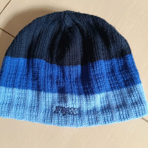 Fox women's hat used, blue, size S with fleece lining