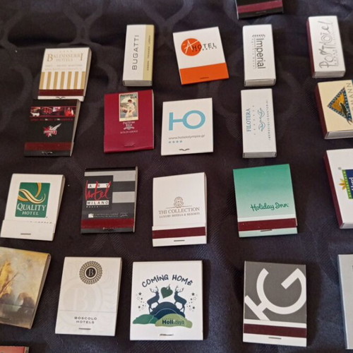 Matchboxes pack of 50 like new, various types and sizes