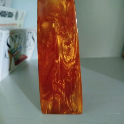 Art Deco vase from Catalin bakelite, like new