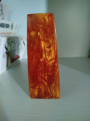 Art Deco vase from Catalin bakelite, like new