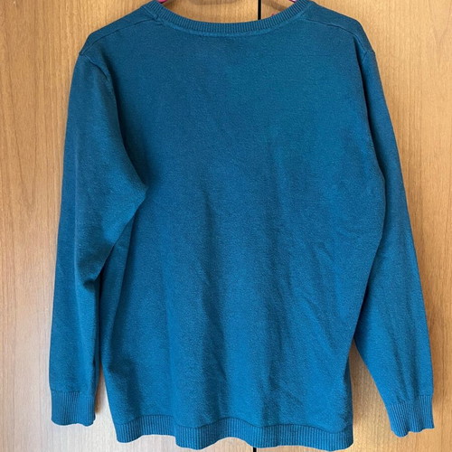 Cardigan petrol like new, size M/L, soft fabric