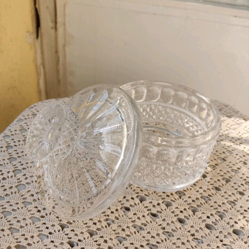 Glass vases like new, small, height 16cm and 10cm