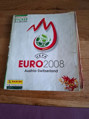 Άλμπουμ Euro 2008 Αυστρία - Ελβετία μεταχειρισμένο, συλλεκτικό