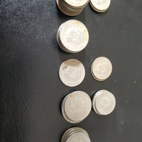 Drachma coins used, pack of 63 from Pavlos and Konstantinos era
