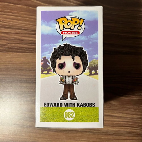 Edward Scissorhands Funko POP used collectible figure with kabobs