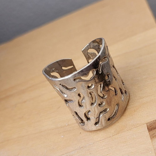 Silver 925 ring vintage adjustable, like new