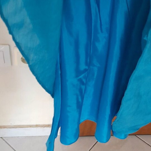 Monsoon sleeveless dress turquoise 4XL 48 like new