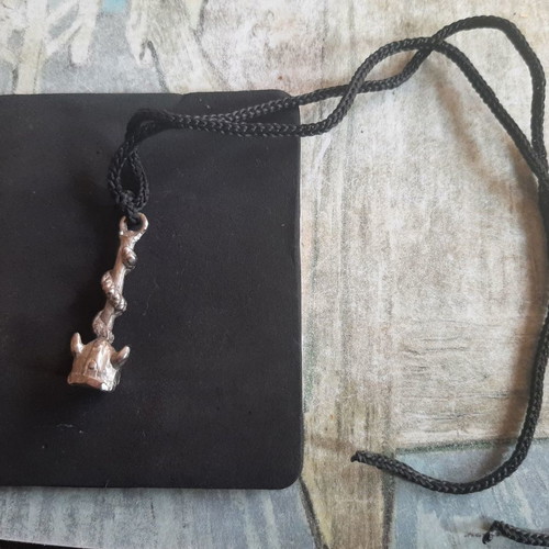 Metal Hammer necklace new, metal, collectible