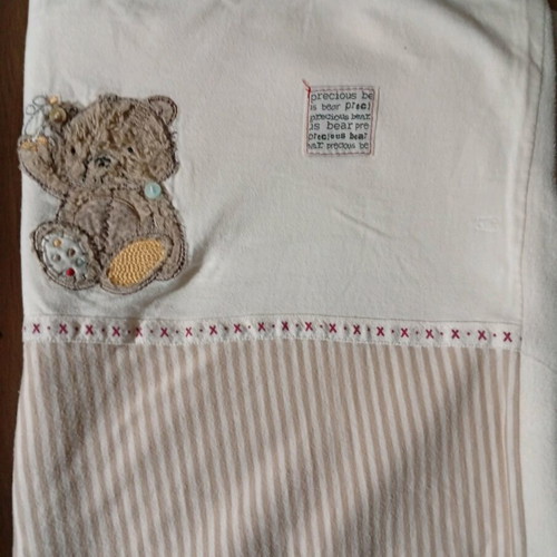 Mothercare baby set for cradle bumper and blanket like new