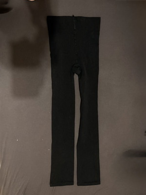 Leggings one size, slim fit, like new, black