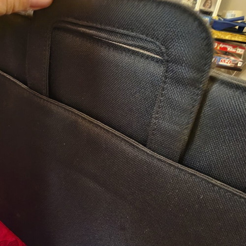 Philips professional slim conference folder bag, black