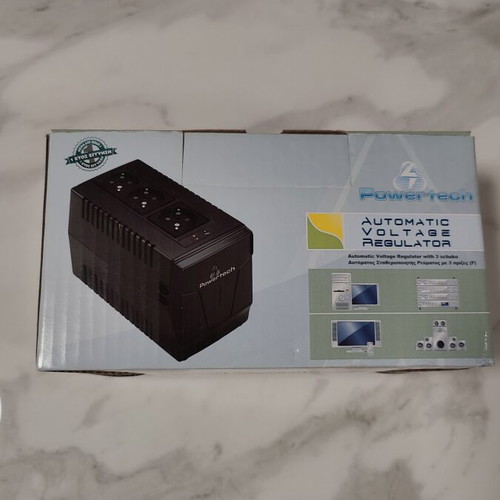 Powertech PT-AVR-1500 Automatic Voltage Regulator 1500VA new