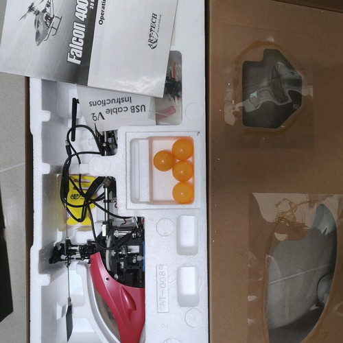 Falcon 400 3D helicopter new, electric without flight
