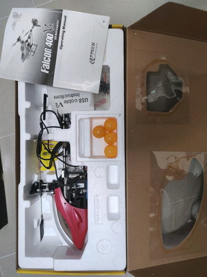 Falcon 400 ελικόπτερο 3D καινούργιο, ηλεκτρικό χωρίς πτήση