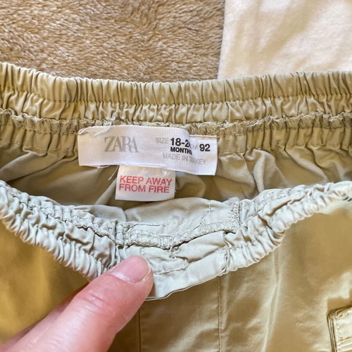 5 pcs. 1.5-2 years/92 t-shirts and shorts Zara