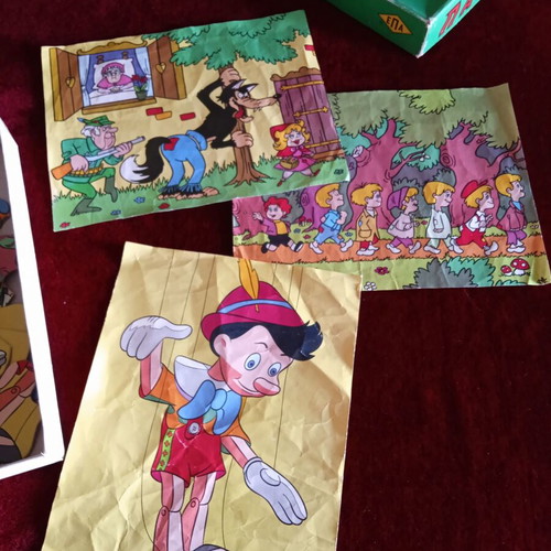 EPA Puzzle No1 used with 3 fairy tales for small children