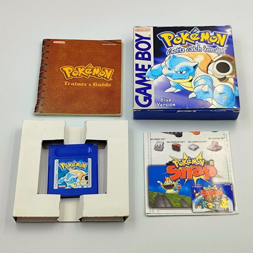 Pokemon Blue Version PAL EUR Nintendo Game Boy used