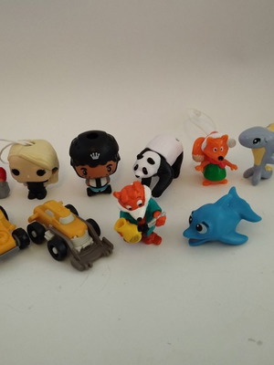 Φιγούρες Kinder μεταχειρισμένες, πακέτο 12 τεμαχίων