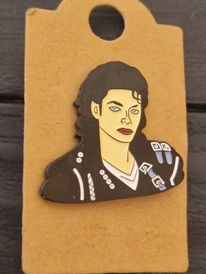 Michael Jackson pin badge