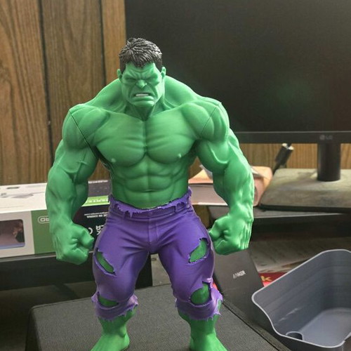 Hulk figure 3D print 24 cm new, PLA plastic