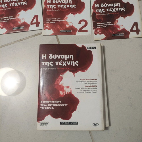 The Power of Art 4 DVDs used, 8 visual artworks
