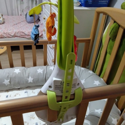 Fisher-Price Musical Rotating Crib Mobile 3 in 1 used