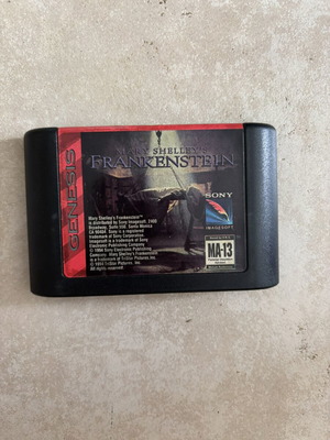 Mary Shelley's Frankenstein Sega Genesis game