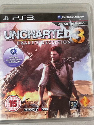 Sony PlayStation 3 Uncharted 3 Drakes Deception μεταχειρισμένο με φθορά στη θήκη