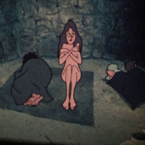 16mm film The Foundations of Wealth used, animation with live characters