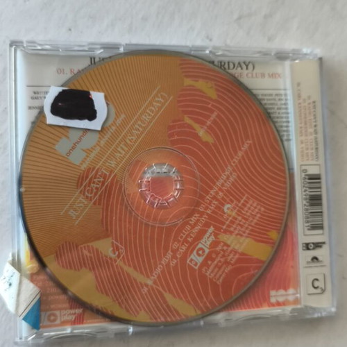 Just Can't Wait (Saturday) CD like new, pop