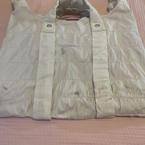 Diesel shoulder bag used, white with colorful details