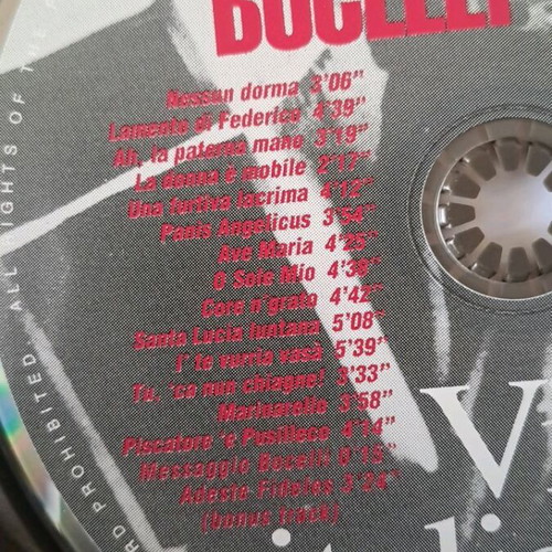 Andrea Bocelli Romanza CD like new