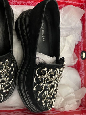 Jeffrey Cambell women's moccasins new, black, size 37
