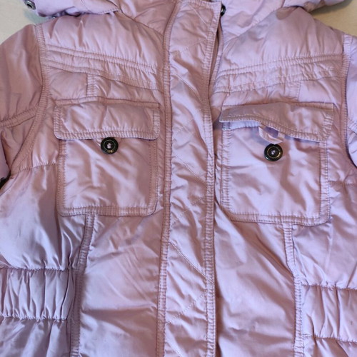 Next long jacket for girl 9-10 years like new, pink