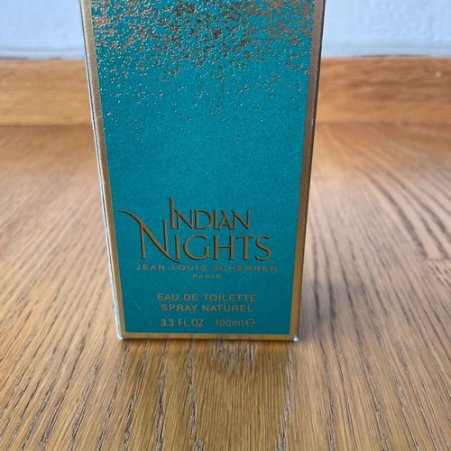 Jean Louis Scherrer Indian Nights vintage perfume new in box 100 ml