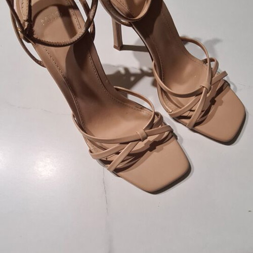 Mango beige sandals size 38