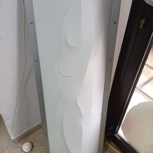 Slamp floor lamp used with woman design